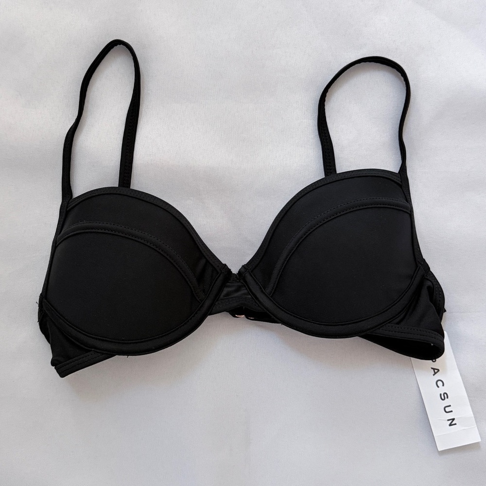 LA Hearts Push Up Bikini Top
